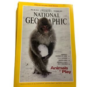 National Geographic DEC 1994, Canada, C.S.S. Alabama, Buenos Aires, Walt Whitman